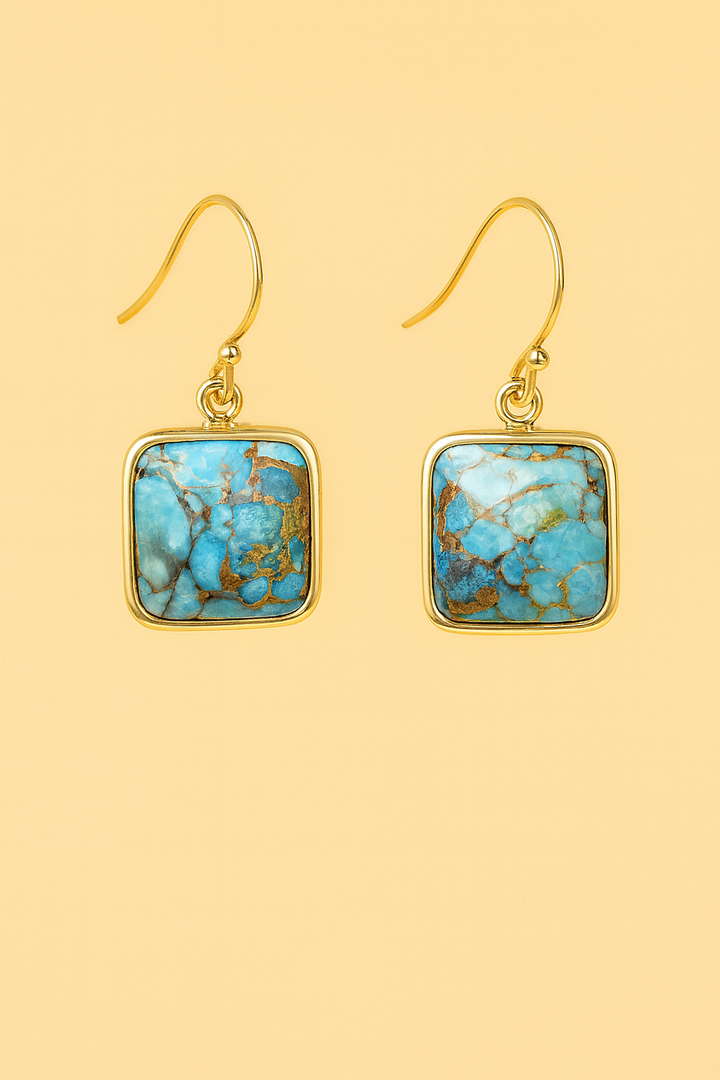 Boucles d’Oreilles "Éclat d’Azur"