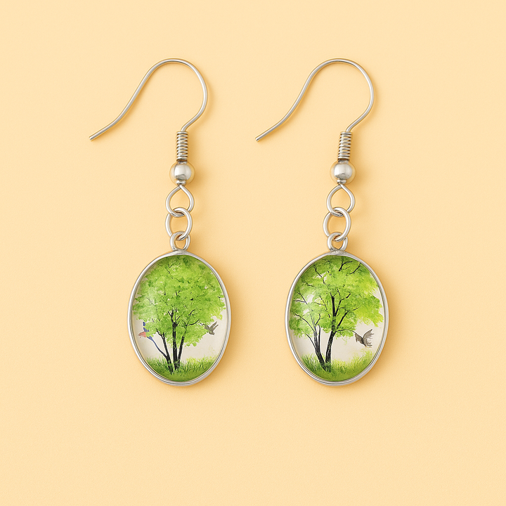 Boucles d’Oreilles "Étoile Florale"