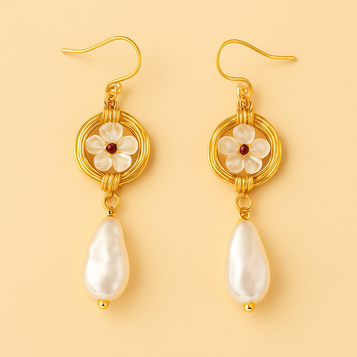 Boucles d’Oreilles "Éclat Floral"