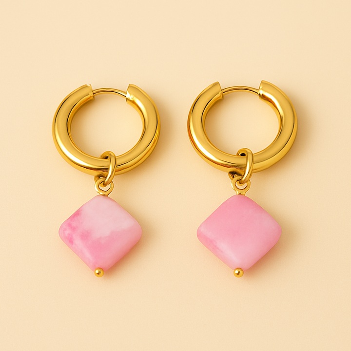 Boucles d’Oreilles "Rosée Divine"