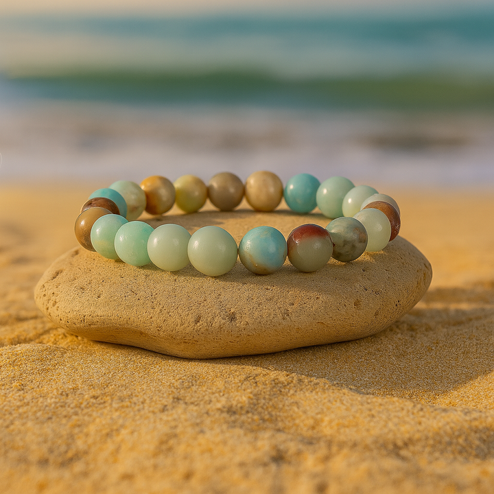 Bracelet "Harmonie et Sérénité" en Amazonite
