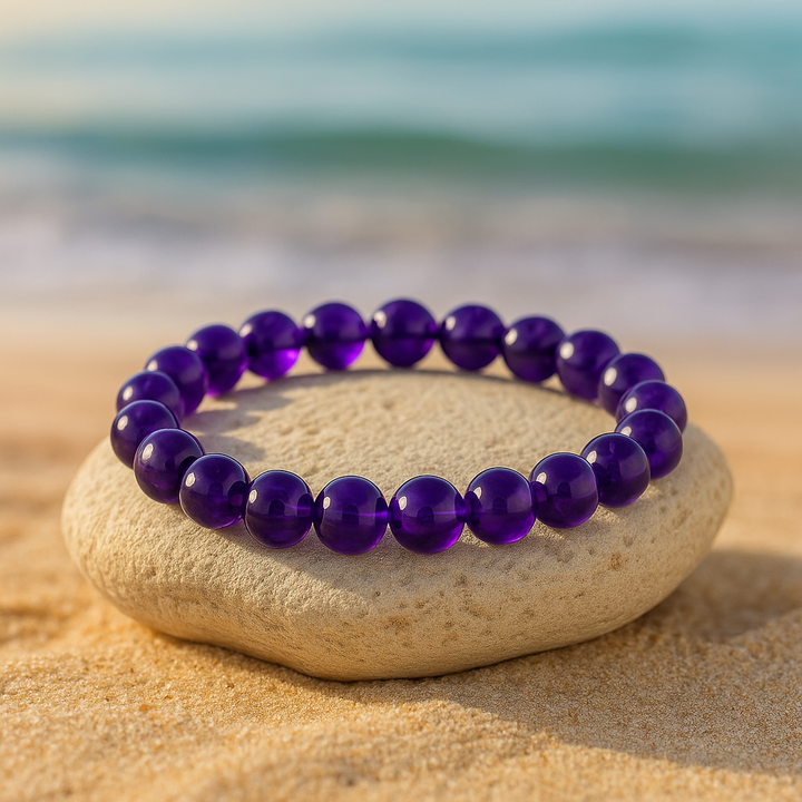 Bracelet "Connexion Cosmique" en Améthyste