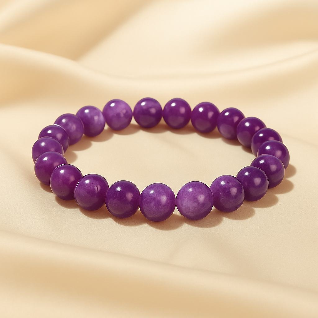 Bracelet "Spiritualité" en Améthyste