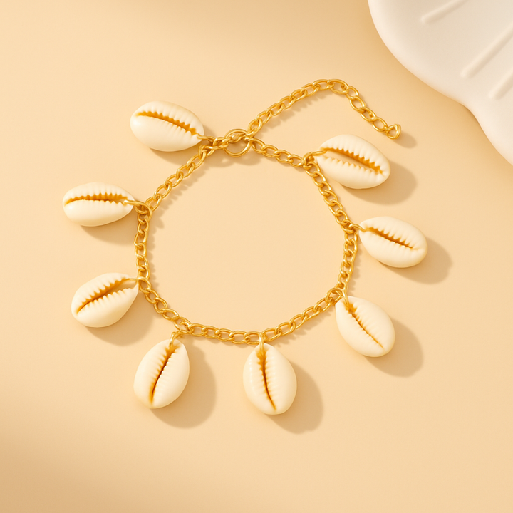 Bracelet Chaîne Coquillages