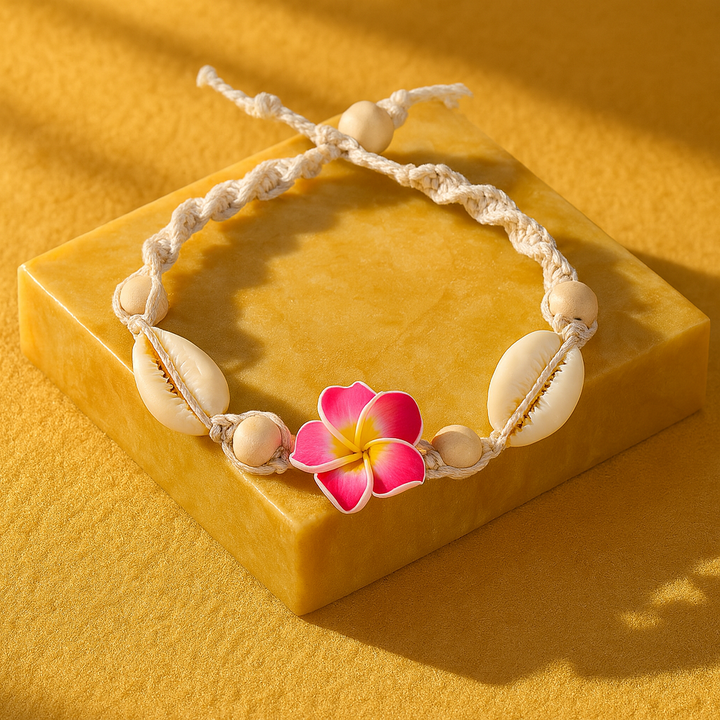 Bracelet de Cheville "Aloha Flower"