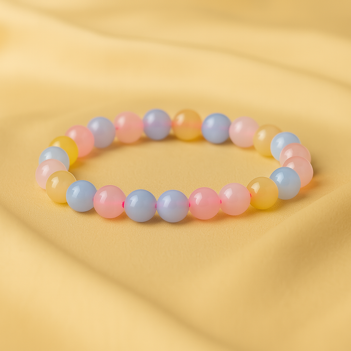 Bracelet "Enfant Intérieur" en Morganite