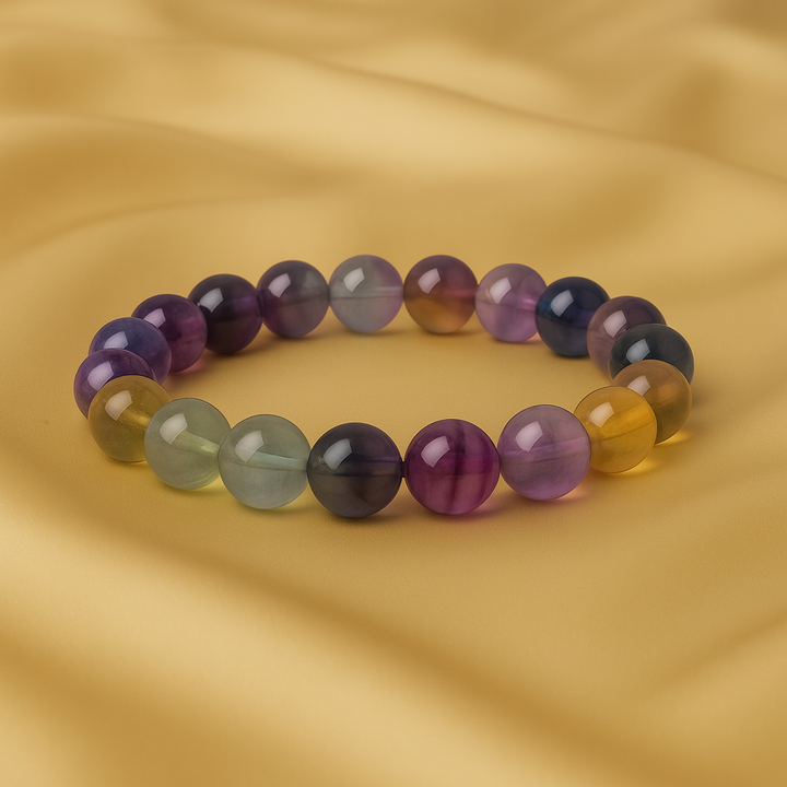 Bracelet "Clarté Mentale" en Fluorite