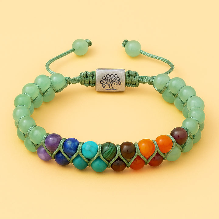 Bracelet Énergétique "GAIA 7 Chakras"