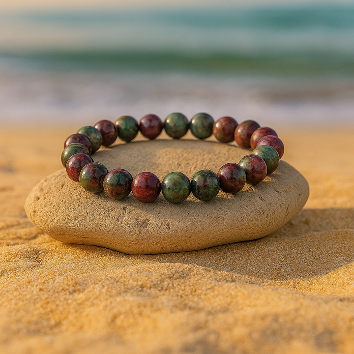 Bracelet "Énergie et Vitalité" en Pierres de Grenat