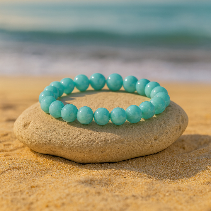 Bracelet "Prospérité et Longévité" en Jade Vert