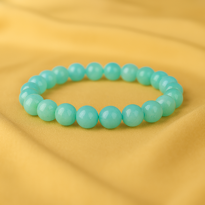 Bracelet "Prospérité et Longévité" en Jade Vert