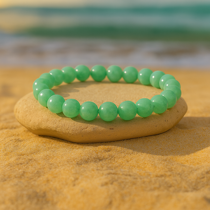 Bracelet "Élégance" en Burmese Chalcedony