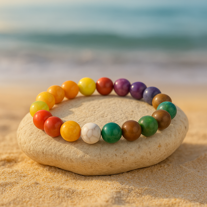 Bracelet Joie de vivre et Chakras de la Terre