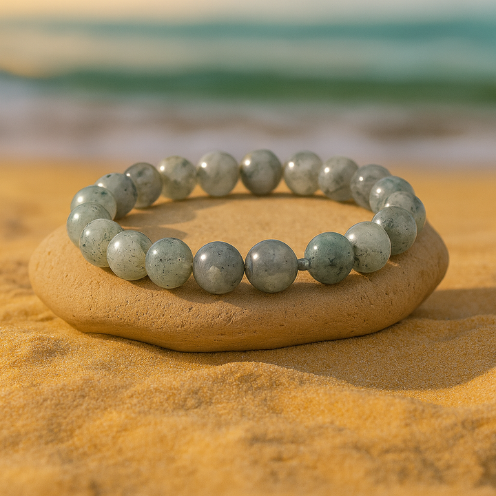 Bracelet "Bouclier de Protection" en Labradorite