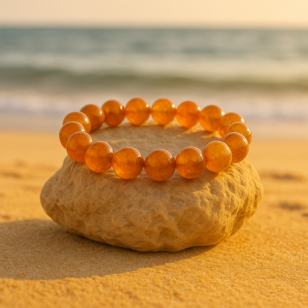 Bracelet “Dragon Scale” en Agate