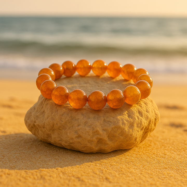 Bracelet “Dragon Scale” en Agate