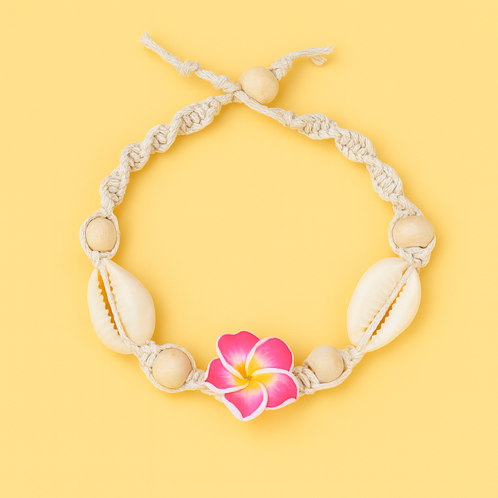 Bracelet de Cheville "Aloha Flower"