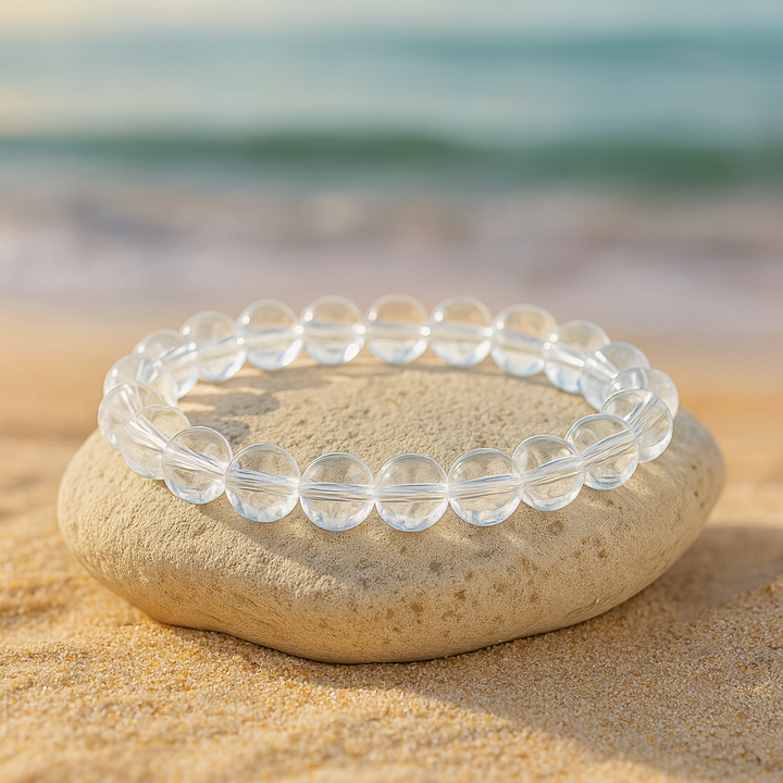 Bracelet "Aura Pure" en Cristal de Roche