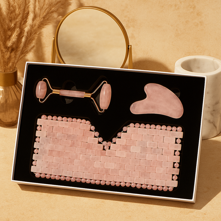 Coffret de Beauté Quartz Rose Premium