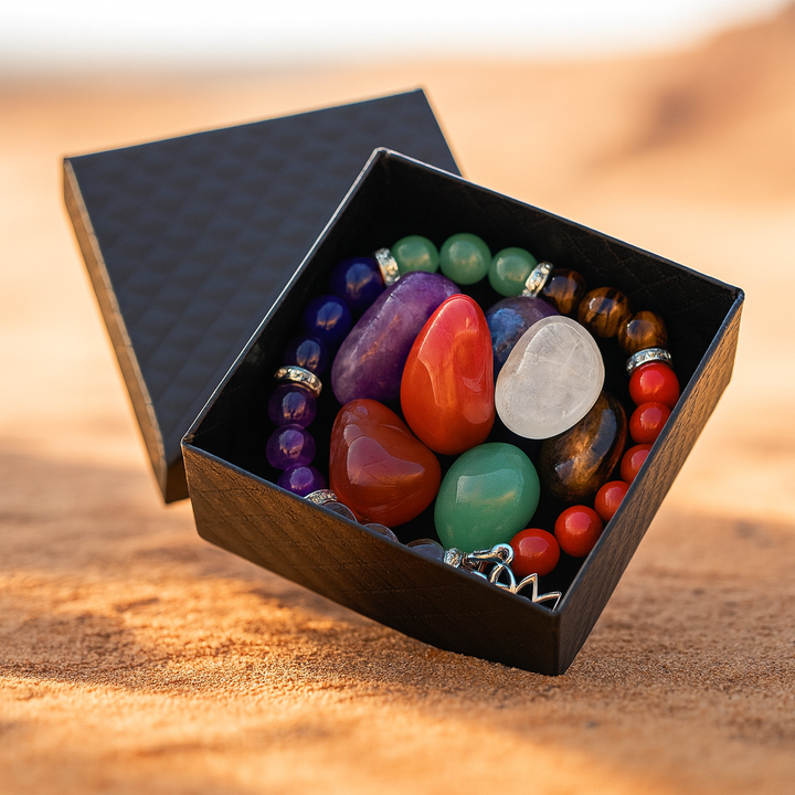 Coffret Bracelet Yoga & Pierres Naturelles