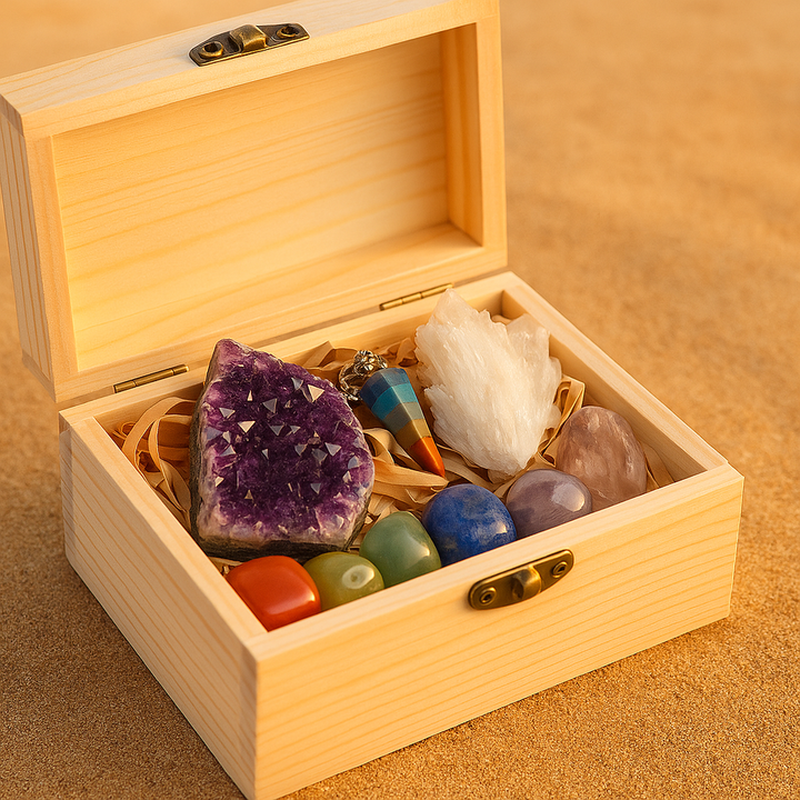 Coffret Cadeau Cristaux Naturels