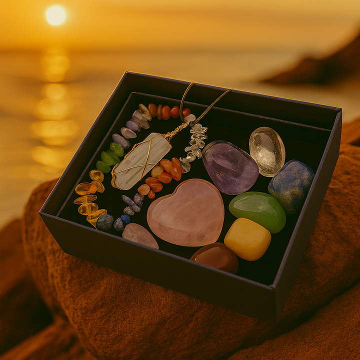 Coffret Énergétique Cristaux Naturels