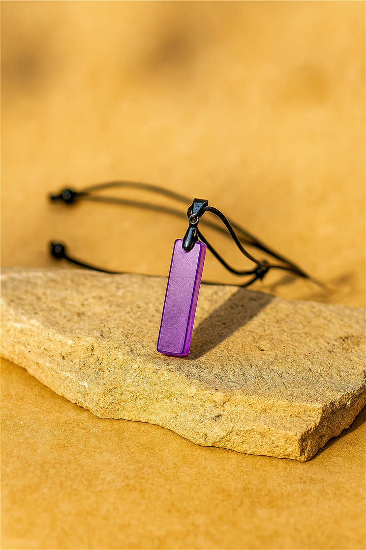 Pendentif "Énergie Pure" en Améthyste Naturelle