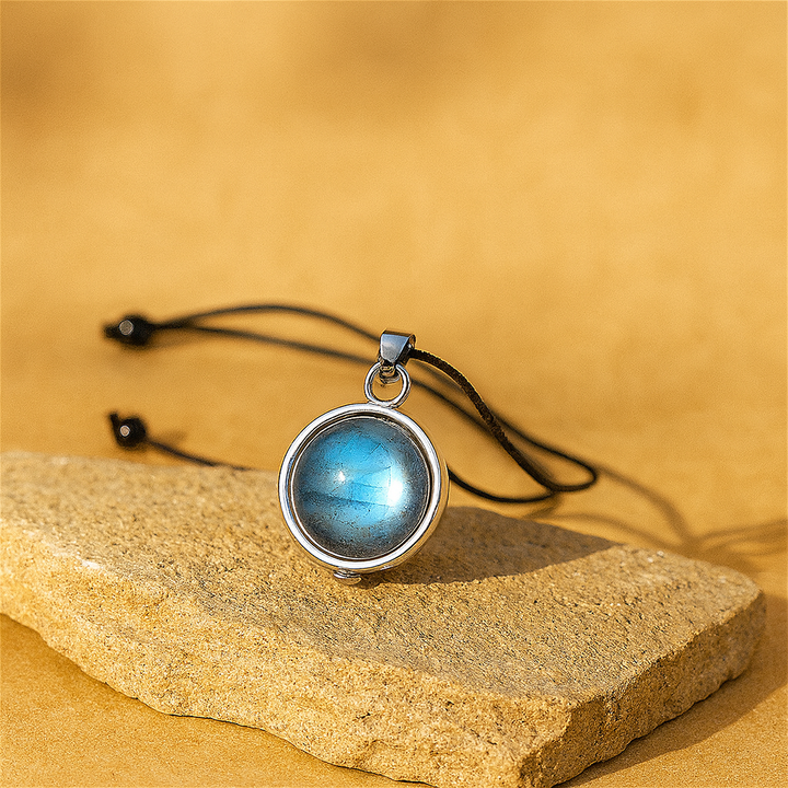 Collier "Lumière de Lune" en Pierre de Lune Naturelle