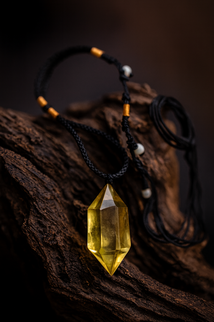 Collier Cristal de Topaze