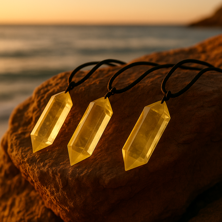 Collier Cristal de Topaze