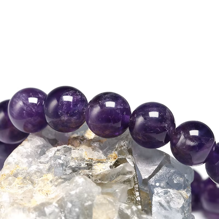 Bracelet "Spiritualité" en Améthyste