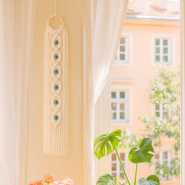 Suspension Murale Bohème Œil Protecteur