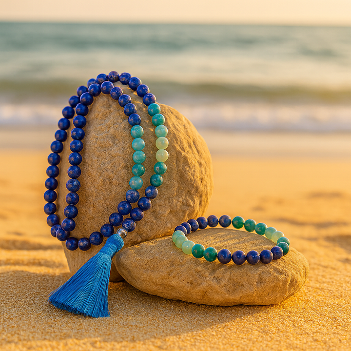 Mala en Lapis-Lazuli
