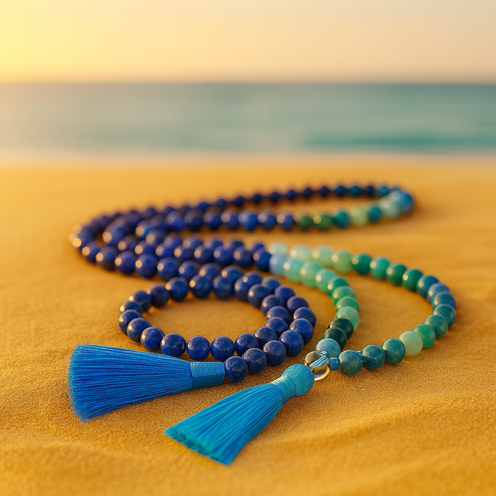 Mala en Lapis-Lazuli