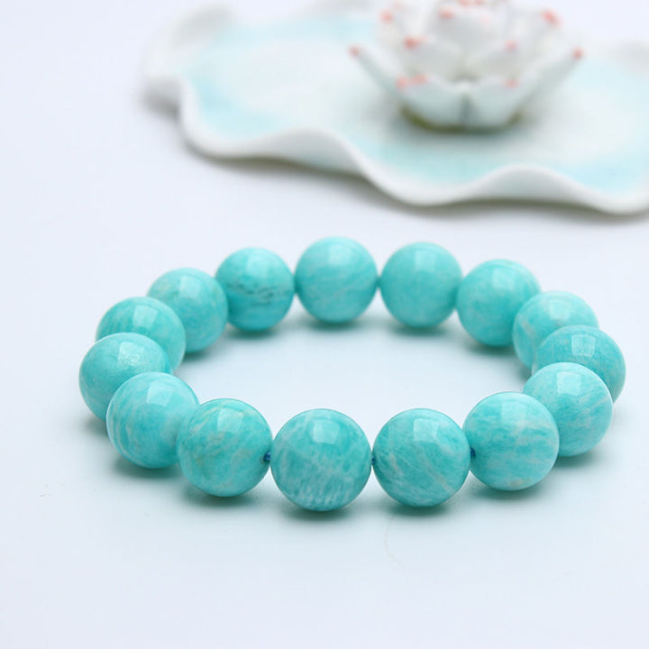 Bracelet "Calme et Apaisement" en Amazonite