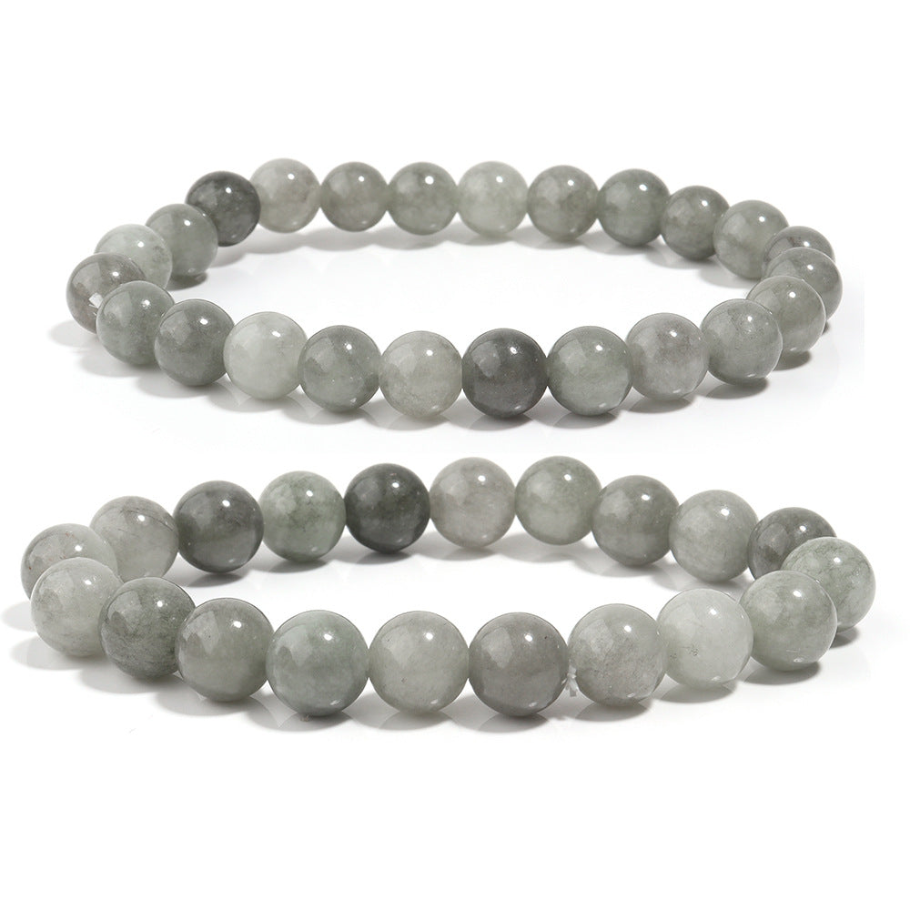 Bracelet "Prospérité et Sérénité" en Jade Burmèse Naturel