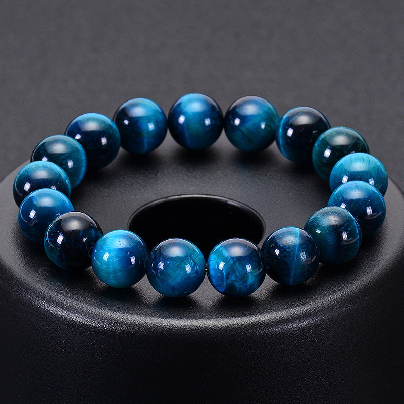 Bracelet "Gardien du Ciel" en Oeil de Faucon
