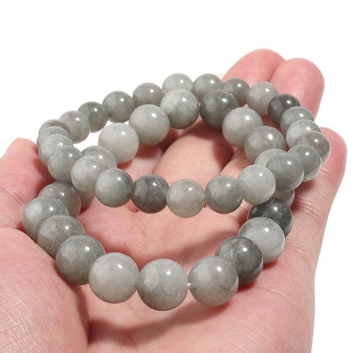 Bracelet "Prospérité et Sérénité" en Jade Burmèse Naturel