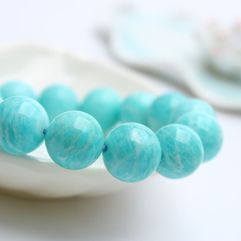 Bracelet "Calme et Apaisement" en Amazonite