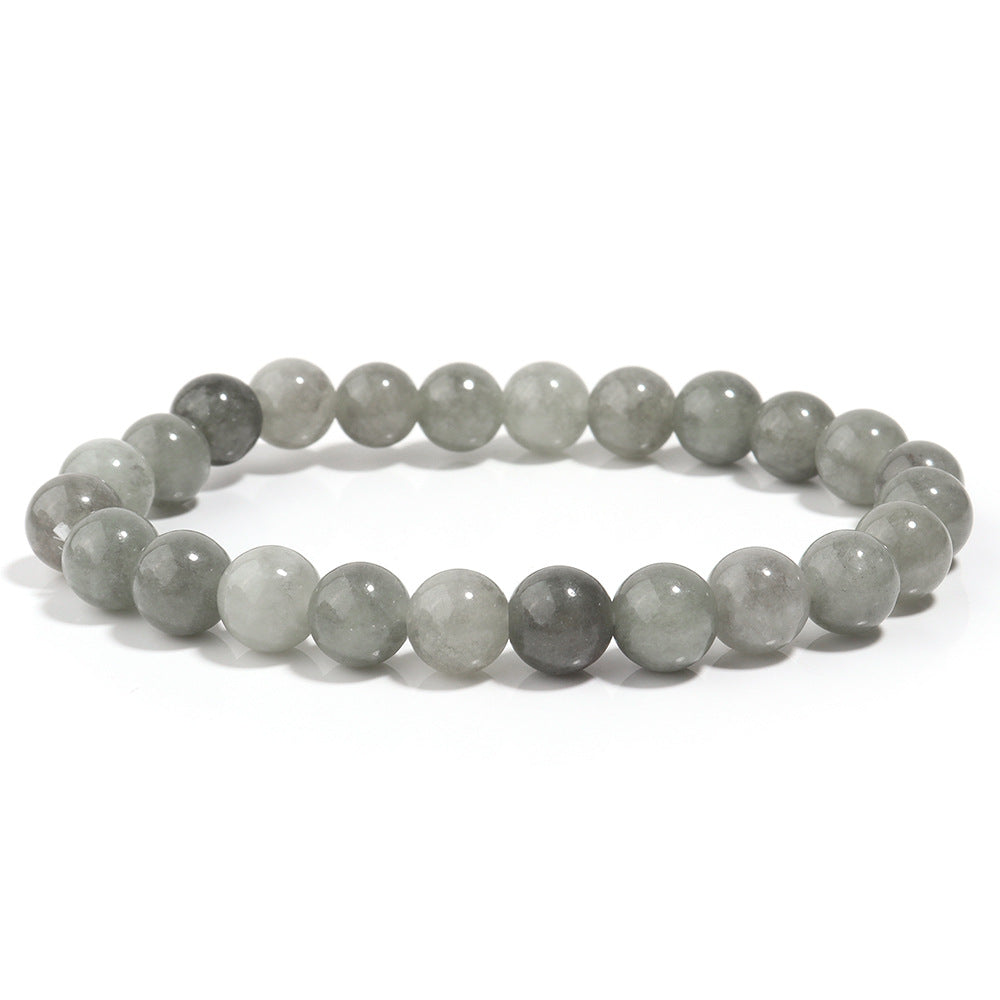 Bracelet "Prospérité et Sérénité" en Jade Burmèse Naturel