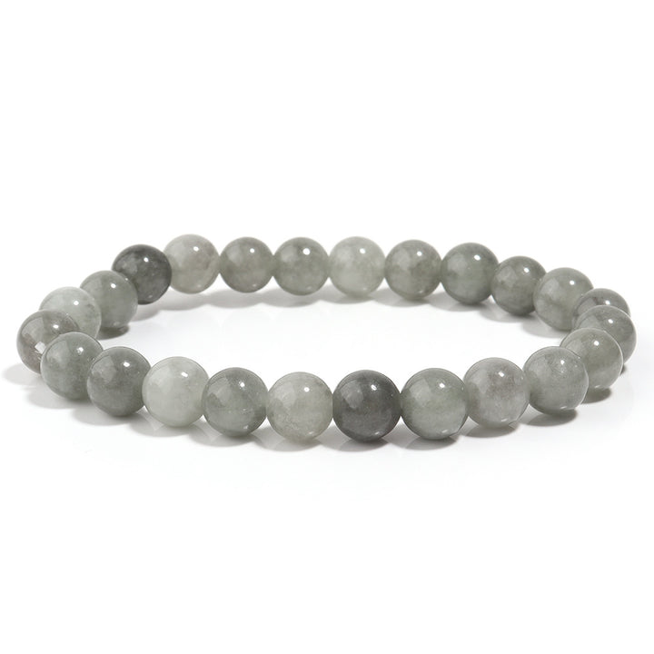 Bracelet "Prospérité et Sérénité" en Jade Burmèse Naturel