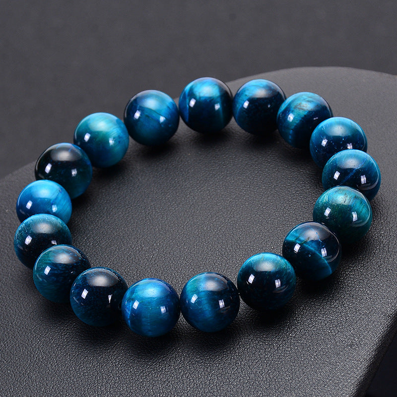 Bracelet "Gardien du Ciel" en Oeil de Faucon