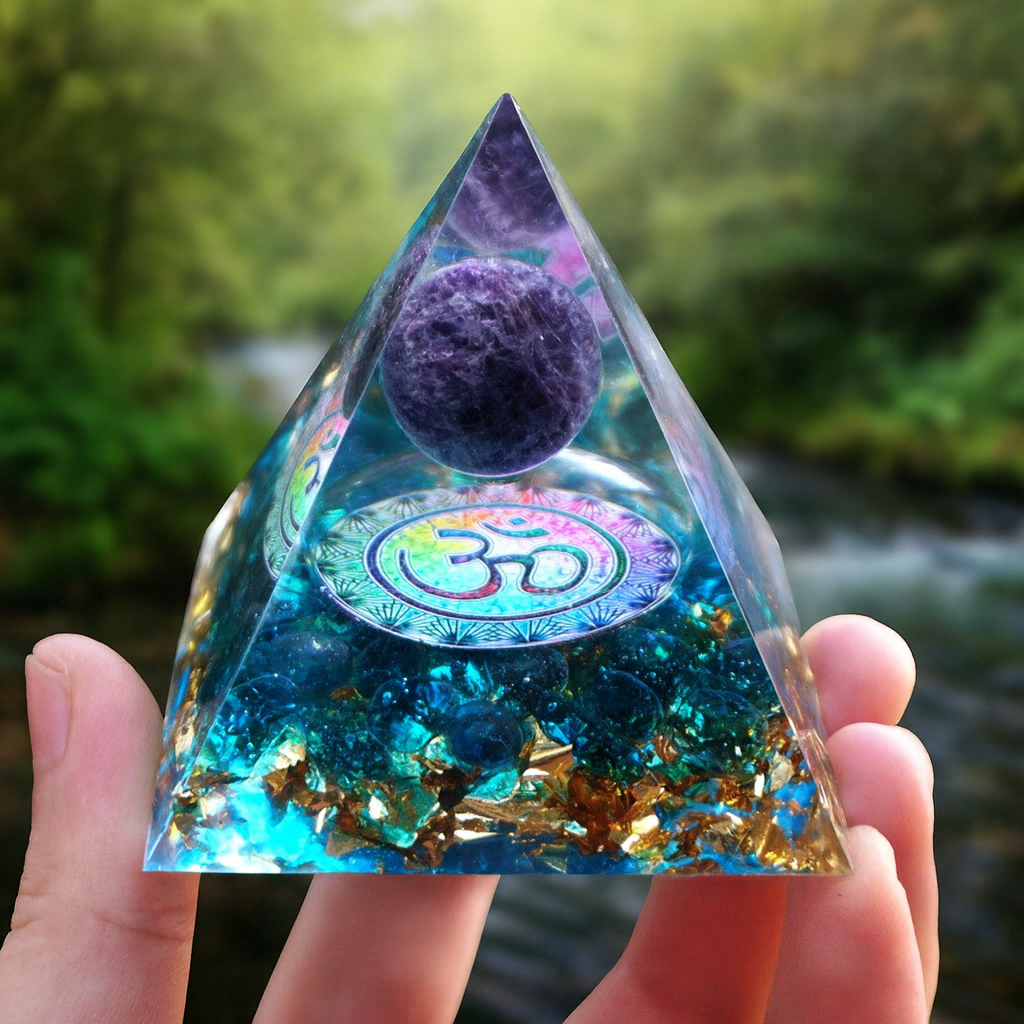 Eveil et Connexion spirituelle  Orgonite “Énergie Cosmique”