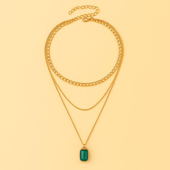 Collier "Élégance d’Agate"