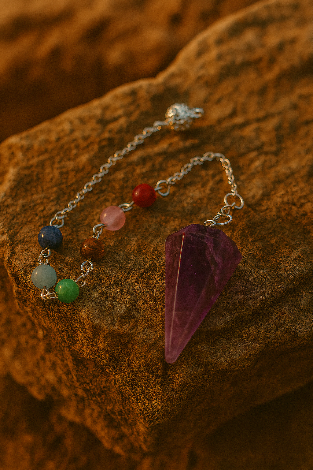 Pendule divination et énergie Chakras