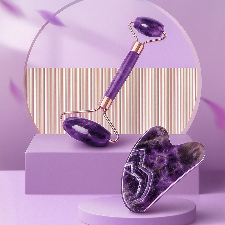 Set de Massage en Améthyste