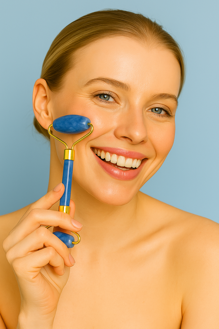 Set de Massage en Aventurine Bleue