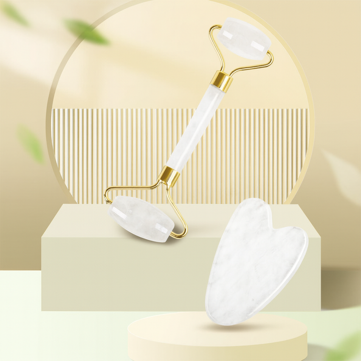 Set de Massage en Cristal de Roche