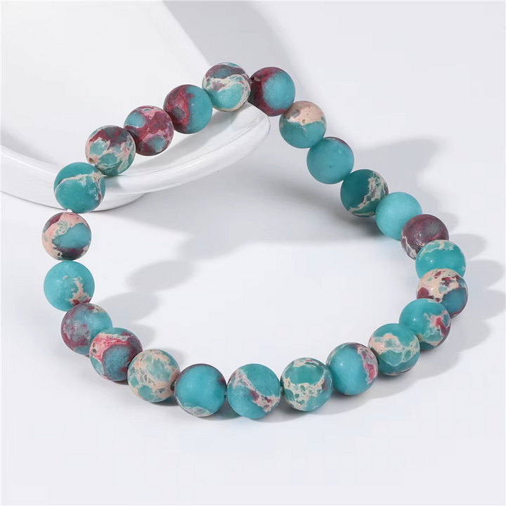 Bracelet "Innovation et Créativité" en Pierre de l'Empereur