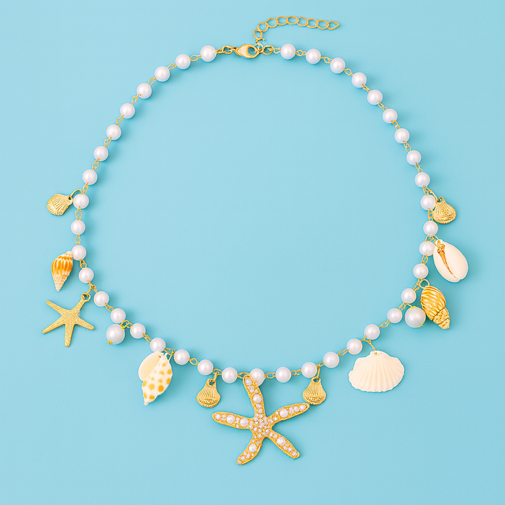 Collier & Bracelet Bohème Coquillage des mers